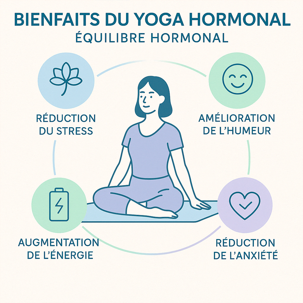 Bienfaits Yoga Hormonal